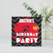 第9回バースデーパグランジーティーとシェブロンA09 招待状 (スタンド正面)