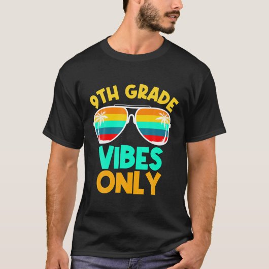 第9学年バイブ第おもしろい9学年新学期S Tシャツ (正面)