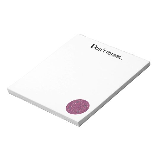 第9巻万華鏡のように千変万化するパターン第2巻 ノートパッド (回転)