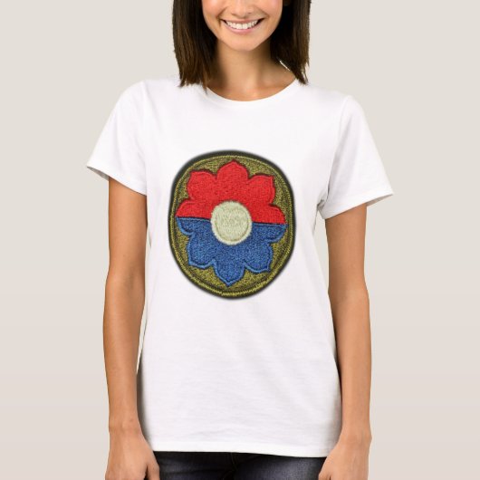第9期ID歩兵師団パスファインダー退役軍人ベット Tシャツ (正面)