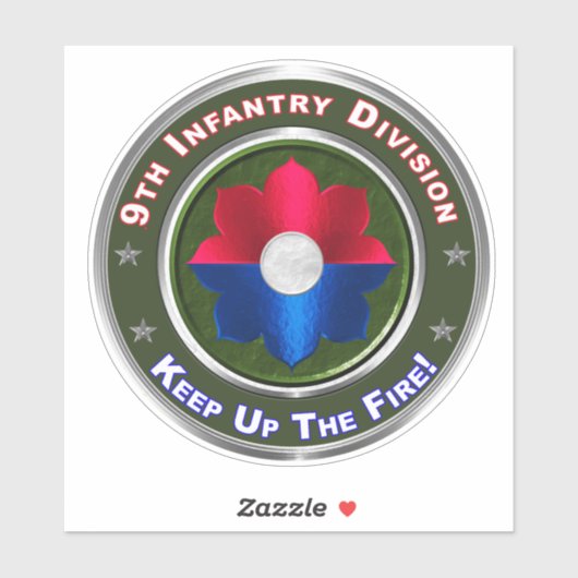 第9歩兵師団 シール (シート)