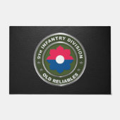 第9歩兵師団 ドアマット (正面)