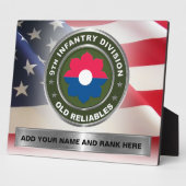 第9歩兵師団 フォトプラーク (側面)