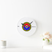 第9歩兵時計 ラウンド壁時計 (ホーム)