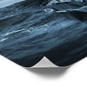 第9波のリメイク、デジタルアートワーク ポスター (角)