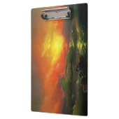 第9波（夕焼けを伴う嵐の海） クリップボード (左)