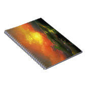 第9波（夕焼けを伴う嵐の海） ノートブック (右側)