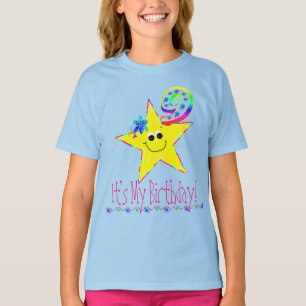 第9誕生会のワイシャツの星 Tシャツ