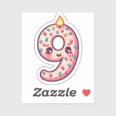 第9誕生日シール シール (シート)