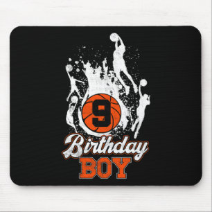 第9誕生日テーマ誕生日ボーイ9Yrs Ol マウスパッド