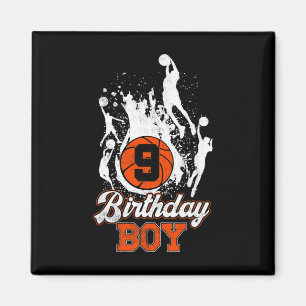 第9誕生日テーマ誕生日ボーイ9Yrs Ol マグネット
