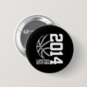 第9誕生日バスケットボール限定版2014 1 缶バッジ (正面&裏面)