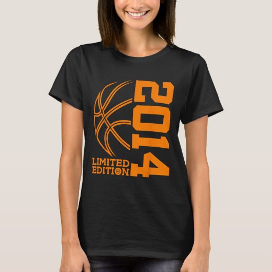 第9誕生日バスケットボール限定版2014 Tシャツ (正面)