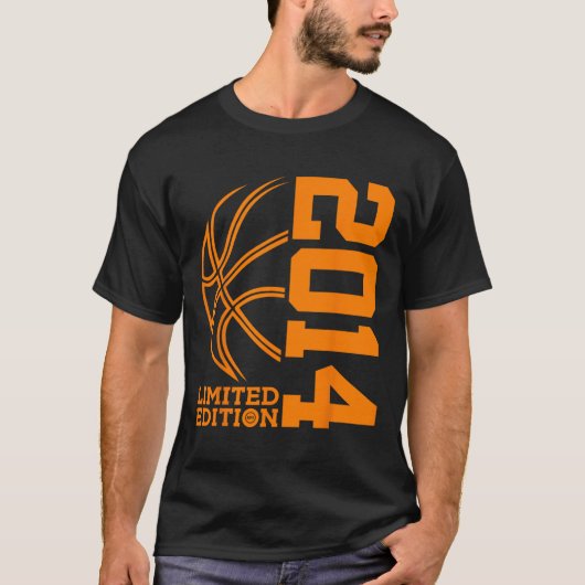 第9誕生日バスケットボール限定版2014 Tシャツ (正面)