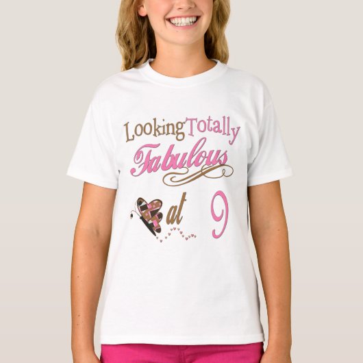 第9誕生日プレゼント Tシャツ (正面)