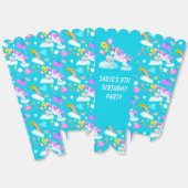 第9誕生日ユニコーンとケーキのお願いボックス フェイバーボックス (見開き)