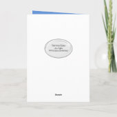 第9誕生日猫とバルーンカード カード (裏面)