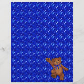 第9誕生日踊りベアスクラップブック紙3 チラシ (裏面)