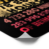 第9誕生日9年素晴らし ポスター (角)