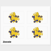 第9騎兵連隊 長方形シール (シート)