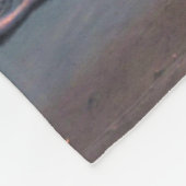 第90パーソナライズされた回美しい誕生日写真 フリースブランケット (角)