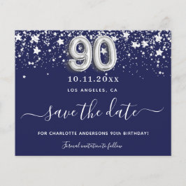 第90回ネイビー・ブルー救シルバーデート予算 チラシ