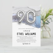 第90回バースデーパーティーへの招待 招待状 (スタンド正面)