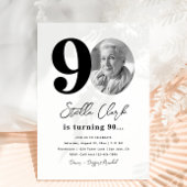 第90回バースデーパーティーへの招待 |第90誕生日 招待状