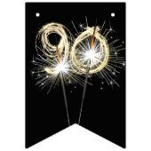 第90回バースデーパーティースパーカー バンティングフラッグ (第1の旗)