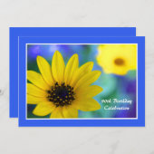 第90回バースデーパーティー招待日花 招待状 (正面/裏面)