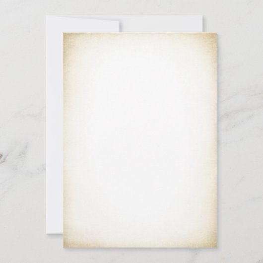 第90回バースデーパーティー – ネイビーブルー白黒 招待状 (裏面)