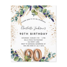 第90回ユーカリプタス予算招待状