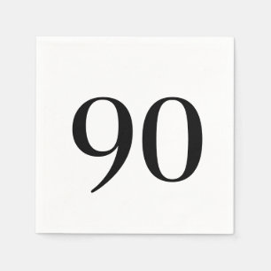 第90回誕生日カクテル スタンダードカクテルナプキン