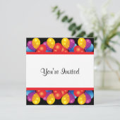 第90回誕生日パーティーお祝い| DIY文字 招待状 (スタンド正面)