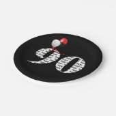 第90回誕生日パーティー風船 ペーパープレート (アングル)