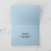 第90回誕生日熱狂する子天 カード (内部)