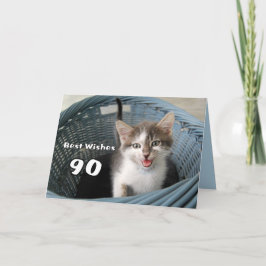 第90回誕生日熱狂する子天 カード