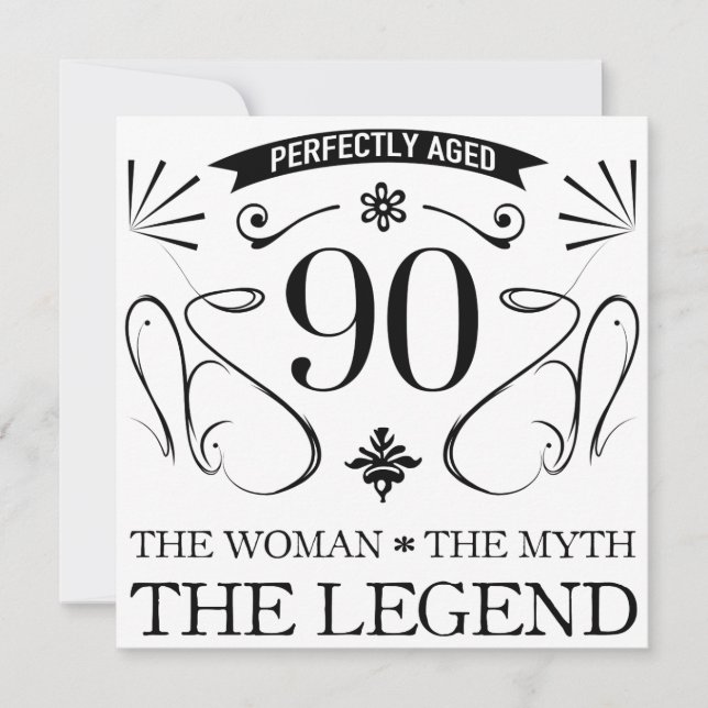 第90回誕生日（女性） (正面)