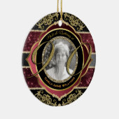 第90回Ruby金ゴールドフォトフレーム セラミックオーナメント (右)