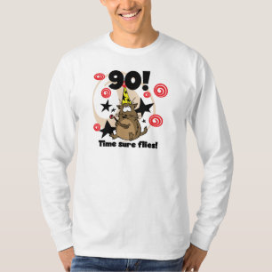 第90時間は誕生日を飛ばします Tシャツ