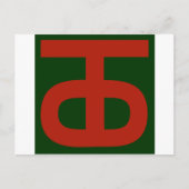 第90歩兵師団 ポストカード (正面)