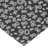第90白黒誕生会のテーマ テーブルクロス (アングル)