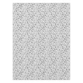 第90白黒誕生会数パターン テーブルクロス (正面)