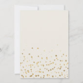 第90章おもしろいモダン写真90誕生日 招待状 (裏面)