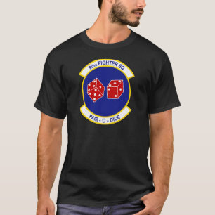第90要撃飛行隊-組- O -サイコロ Tシャツ