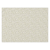 第90誕生会数パターン金ゴールドおよび白 テーブルクロス (正面(横))