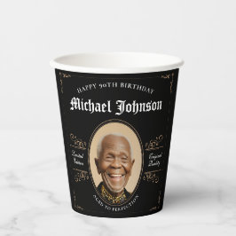 第90誕生日から完成度までのクラシックヴィンテージ 紙コップ