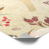 第90誕生日きらめくデザインポスター ポスター (角)