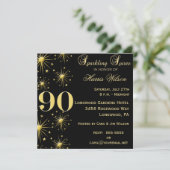 第90誕生日の招待状 招待状 (スタンド正面)