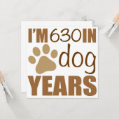 第90誕生日ドッグ年 カード (正面/裏面インサイチュ)